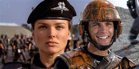 starship troopers naked scene|Starship Troopers: Why The Shower Scene Is So Subversive